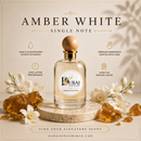 Dubai Perfume Bar Amber White perfume bottle